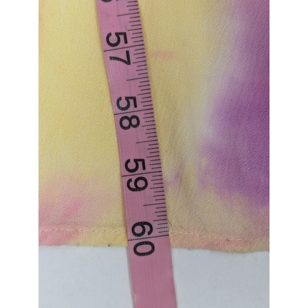 Vici Tequila Sunset Tie Dye Cold Shoulder Maxi Dress Beach Coastal Resort S - Picture 14 of 15